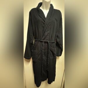 Boss Black Textured Robe